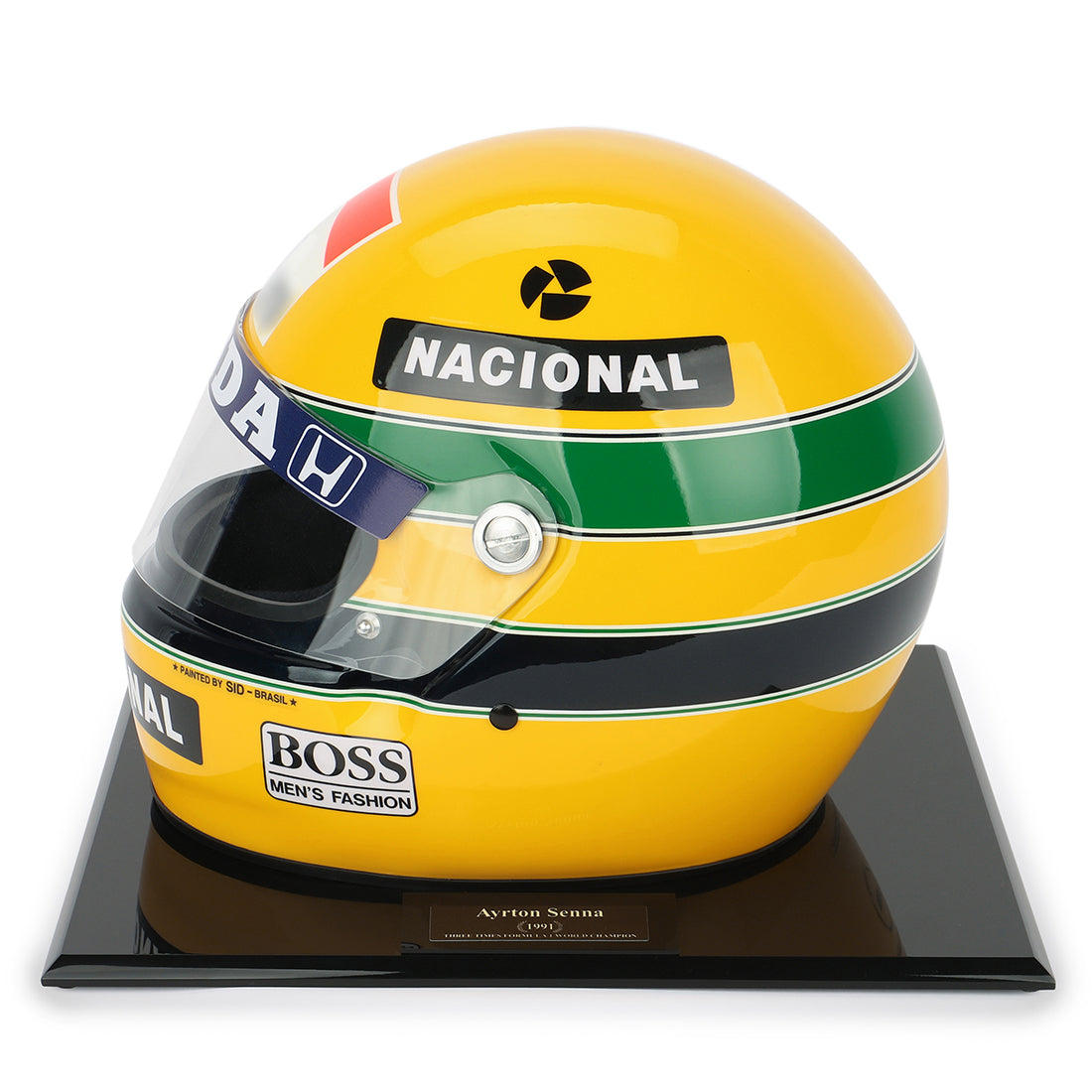Ayrton Senna 1991 Replica Helmet - Brazilian GP