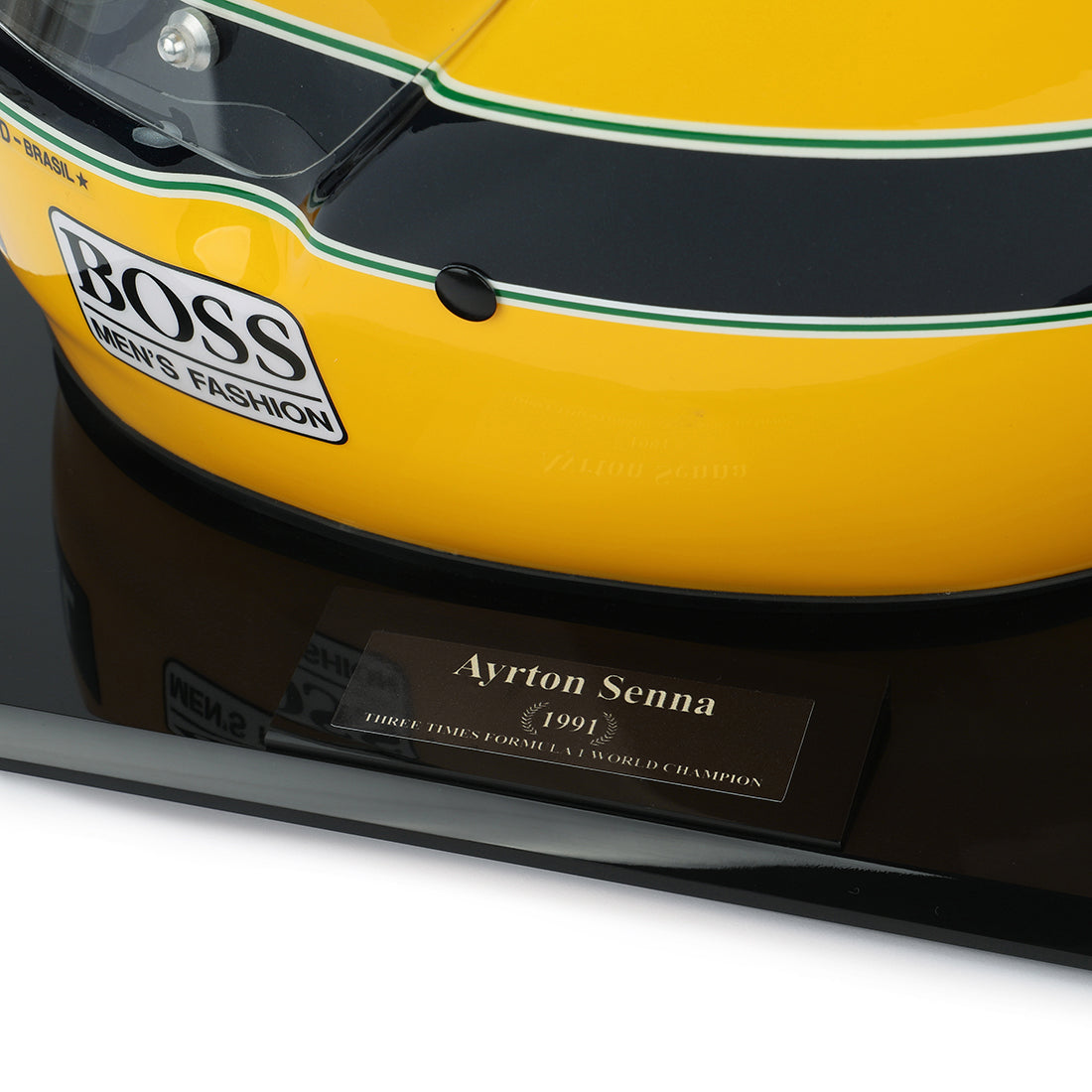 Ayrton Senna 1991 Replica Helmet - Brazilian GP