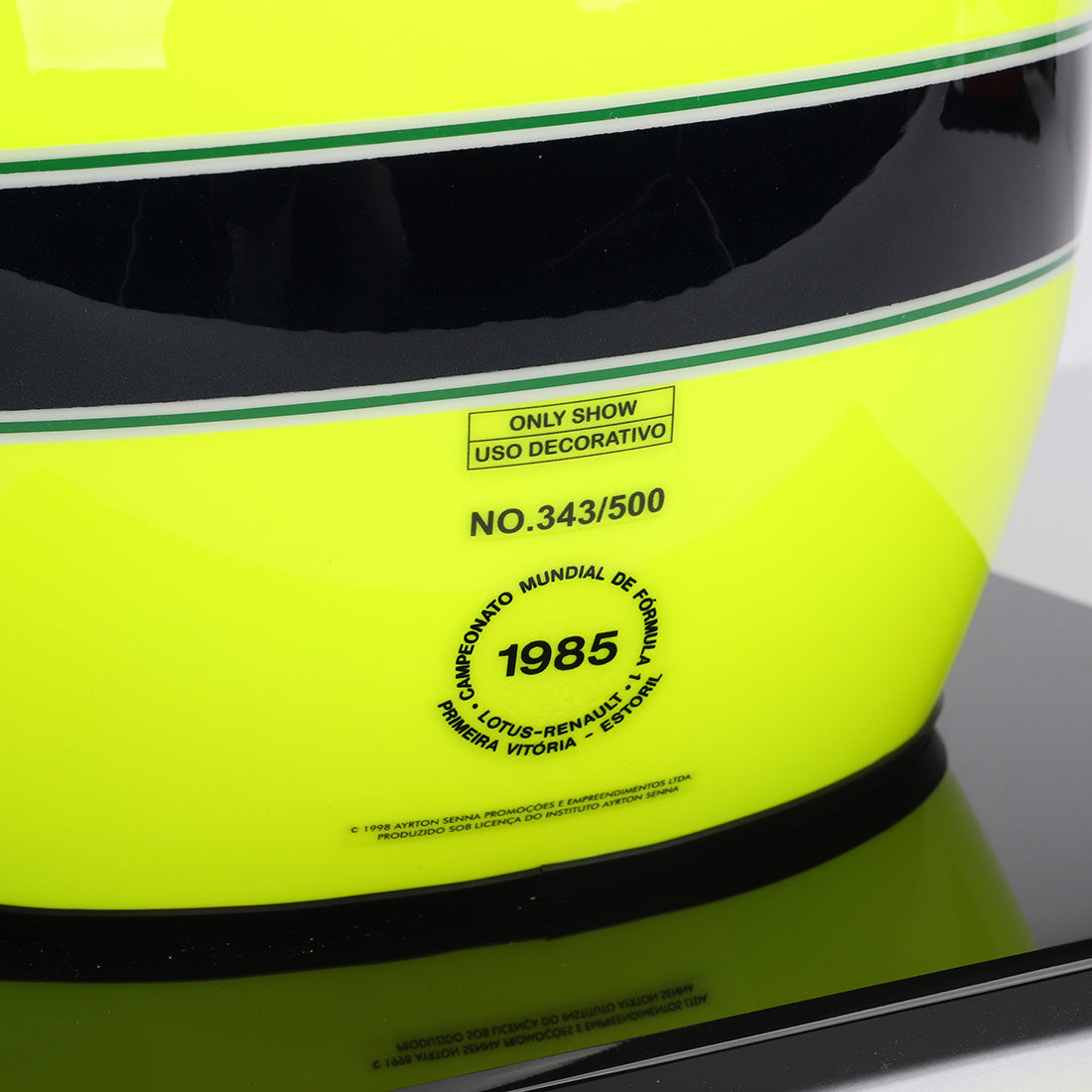 Ayrton Senna 1985 Official Replica Helmet