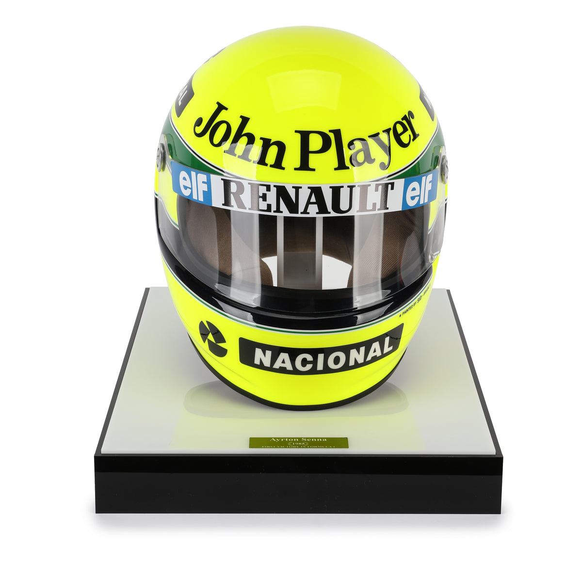 The Austin Auction LOT 047 - Ayrton Senna 1985 Official Replica Helmet