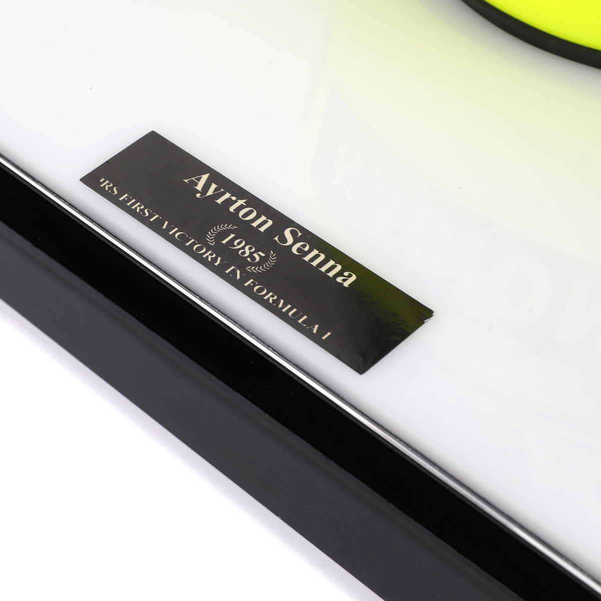 The Austin Auction LOT 047 - Ayrton Senna 1985 Official Replica Helmet