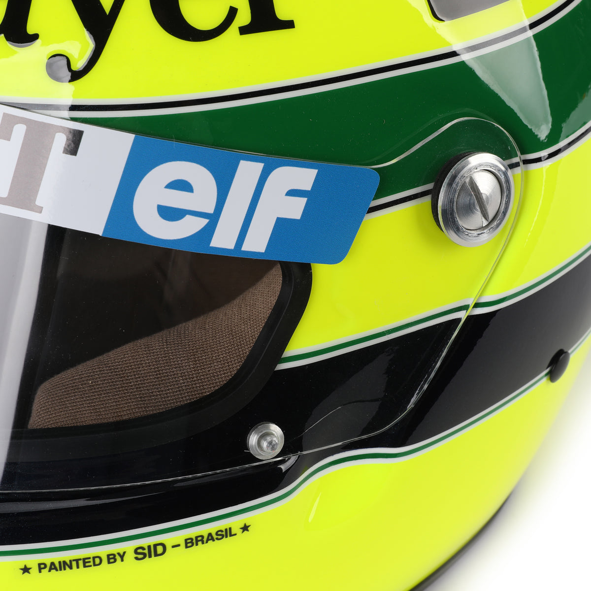 The Austin Auction LOT 047 - Ayrton Senna 1985 Official Replica Helmet