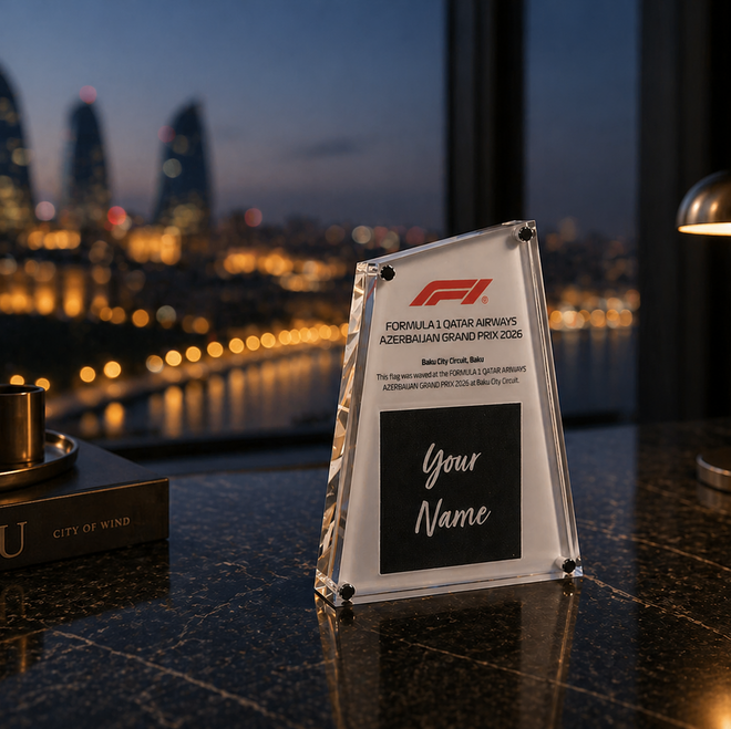 Own the Chequered Flag - 2026 Azerbaijan Grand Prix
