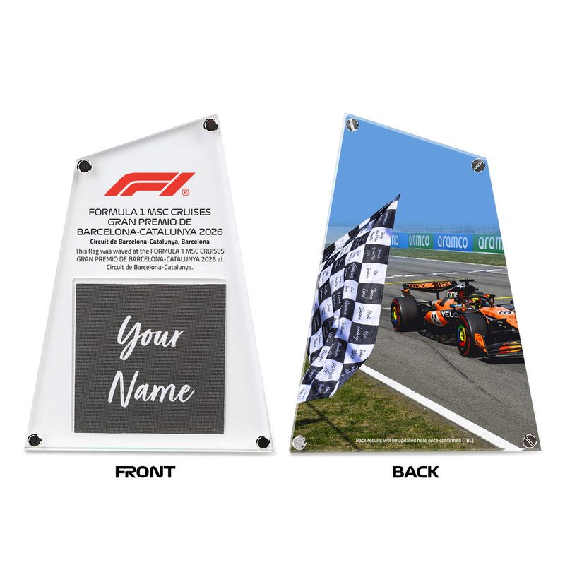 Own the Chequered Flag - 2026 Barcelona-Catalunya Grand Prix