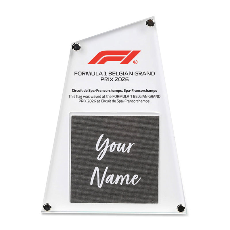 Belgian GP 2026 - Personalised F1® Flag