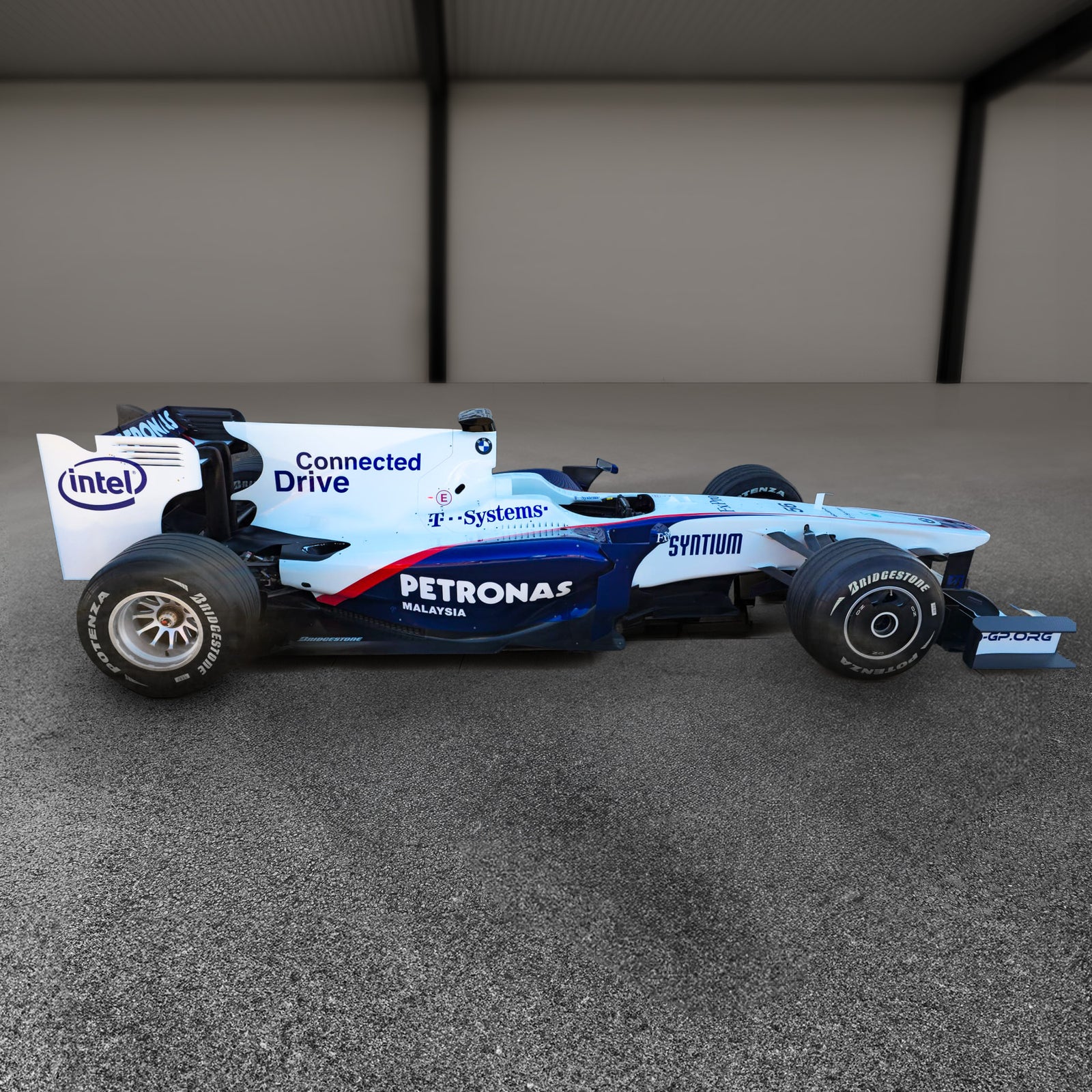 LOT 007 - (Sold by Private Treaty) - BMW Sauber 2009 F1.09-02 Rolling Chassis