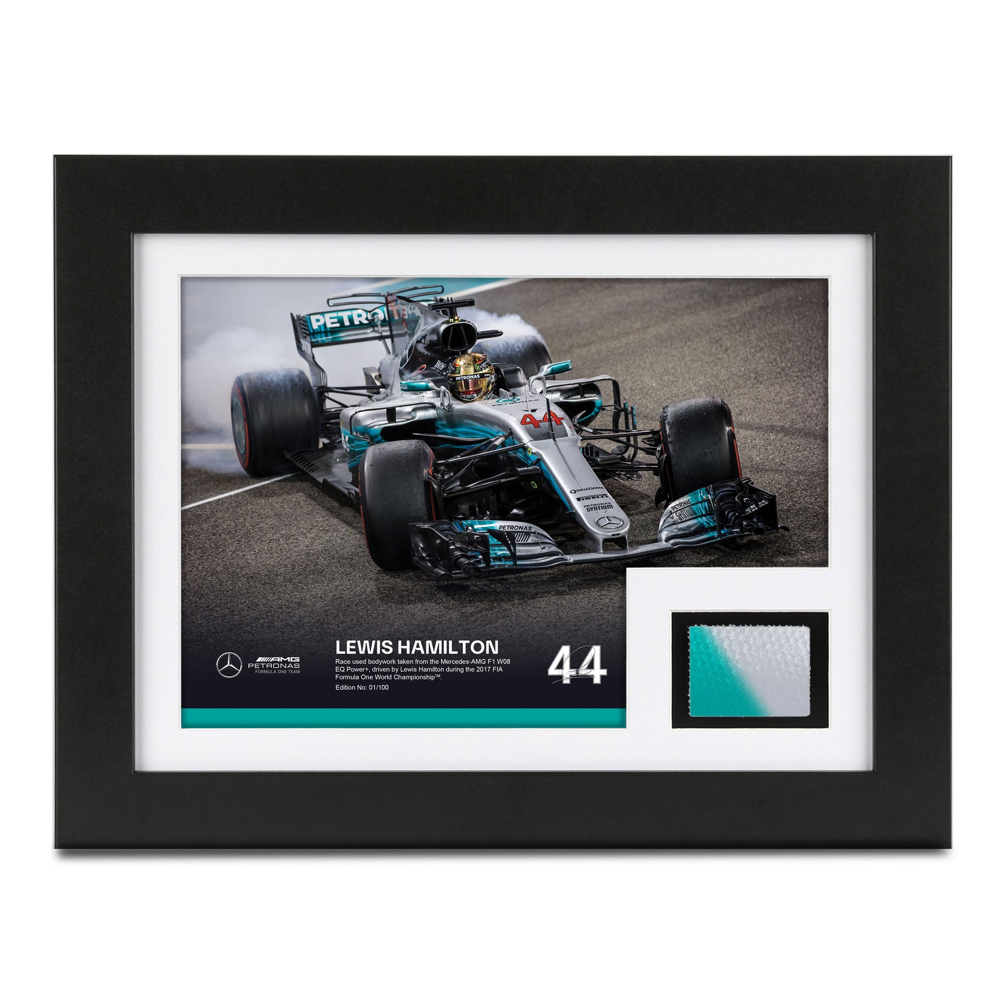 Limited Edition Lewis Hamilton 2017 Bodywork & Photo - Abu Dhabi GP