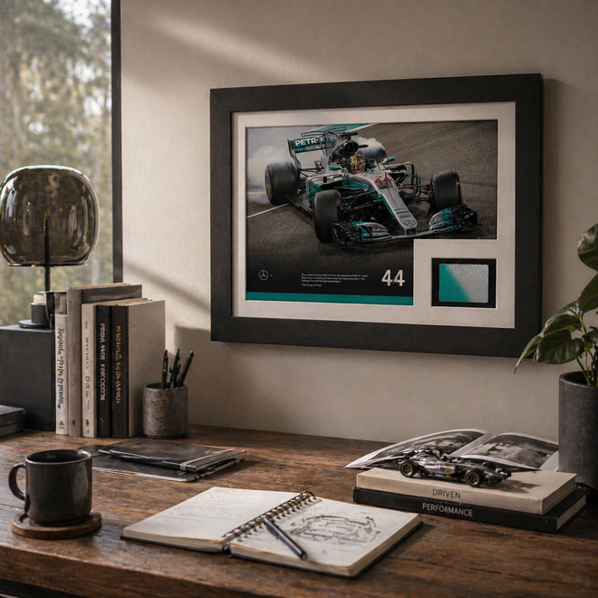 Limited Edition Lewis Hamilton 2017 Bodywork & Photo - Abu Dhabi GP