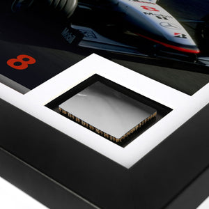 Mika Häkkinen 1998 Championship Edition Formula 1 race-used bodywork and photo, celebrating an iconic title-winning season for collectors