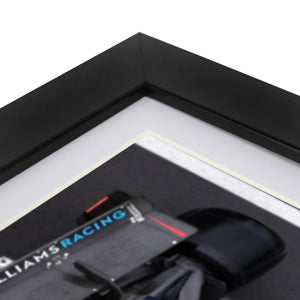 Limited Edition 2023 Alex Albon authentic Formula 1 race-used bodywork with display photo, premium collector display and motorsport memorabilia