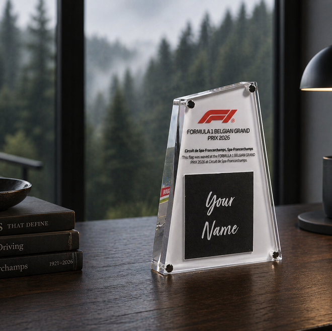 Own the Chequered Flag - 2026 Belgian Grand Prix