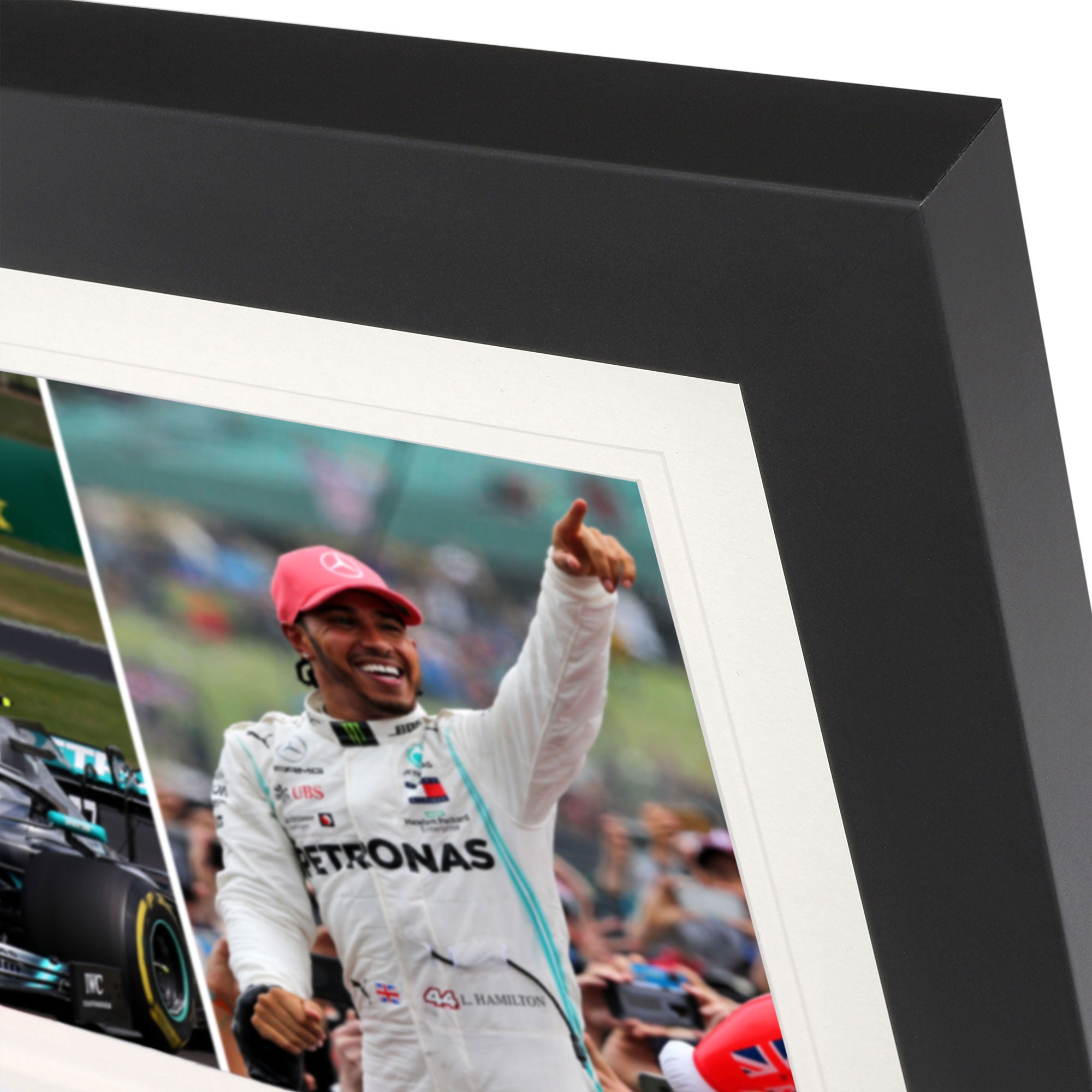 Lewis Hamilton & Valtteri Bottas 2019 Double Bodywork & Photo –  British GP