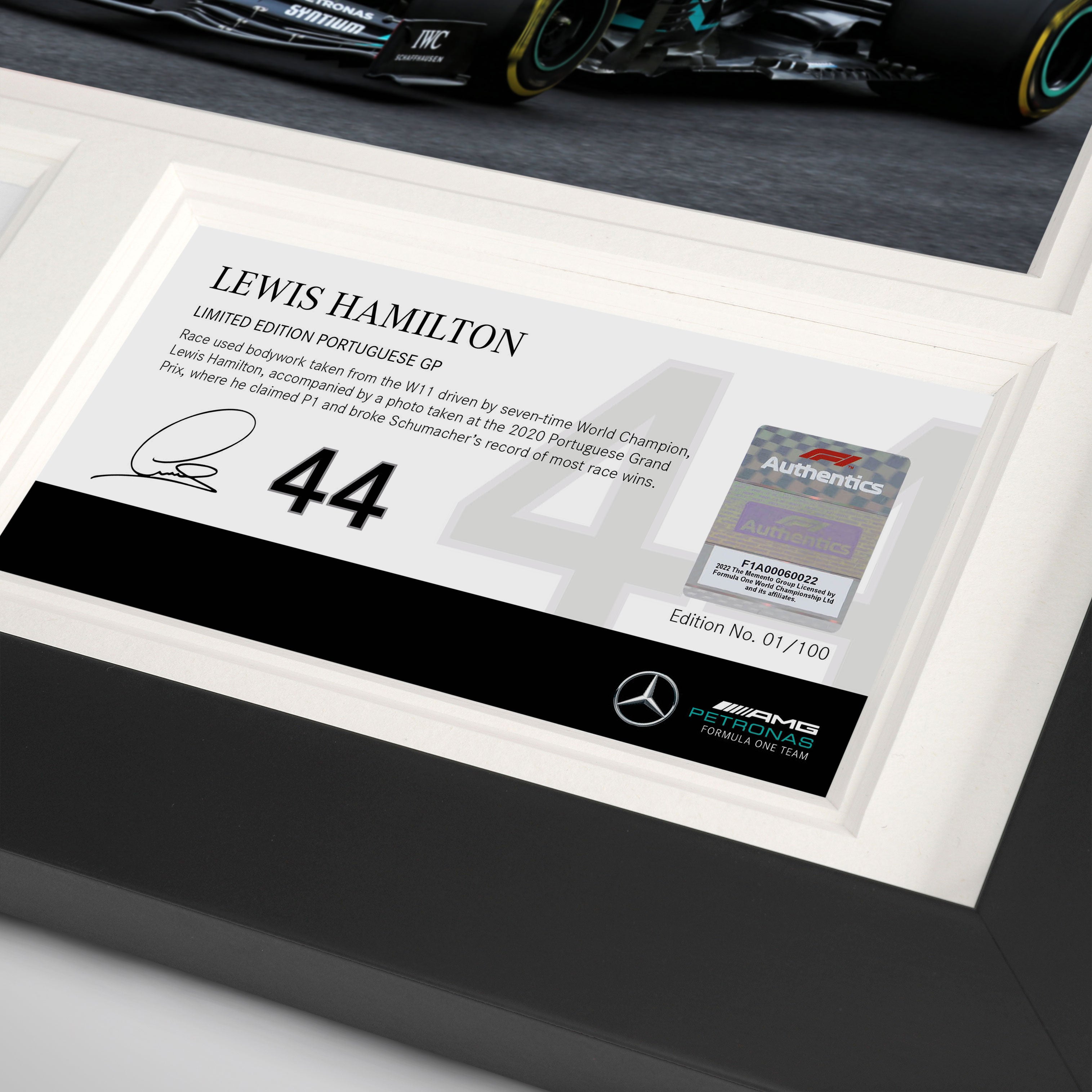 Limited-Edition Lewis Hamilton 2020 Bodywork & Photo - Portuguese GP