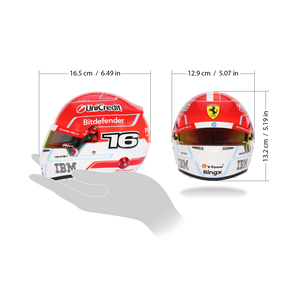 Charles Leclerc 2026 Ferrari 1:2 scale replica helmet authentic motorsport memorabilia for collectors
