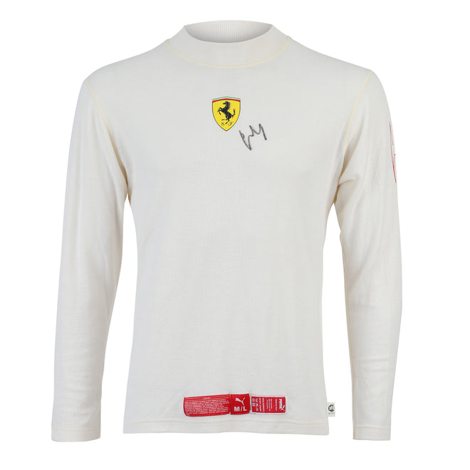 The Austin Auction LOT 017 - Carlos Sainz 2024 Ferrari F1 Signed Used Nomex