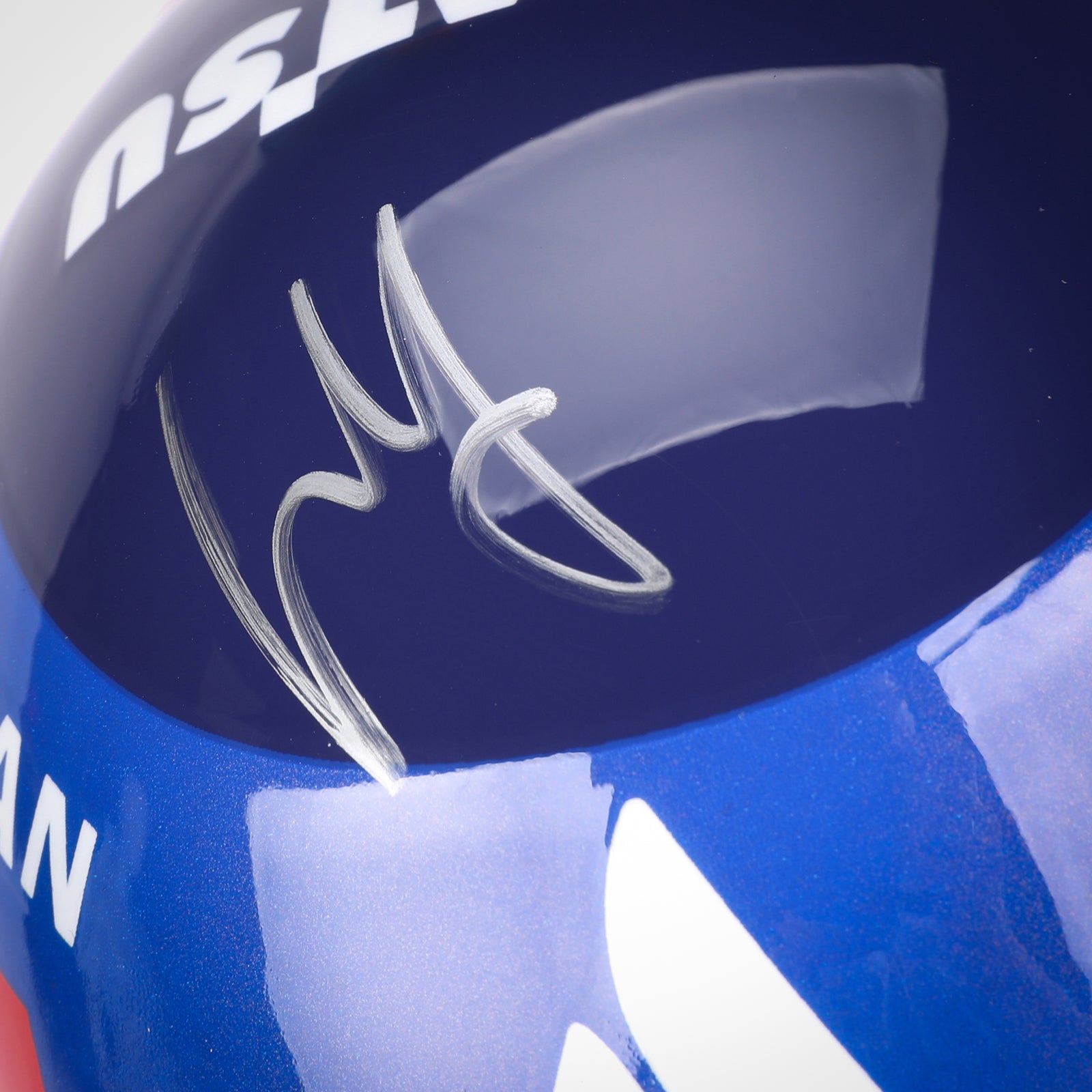 Carlos Sainz 2025 Signed 1:2 Scale Helmet