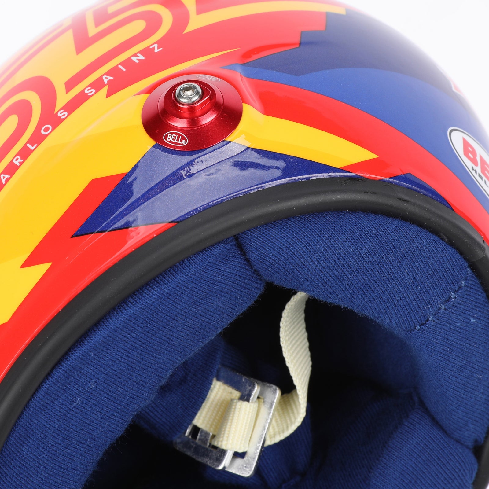 Carlos Sainz 2025 Signed 1:2 Scale Helmet