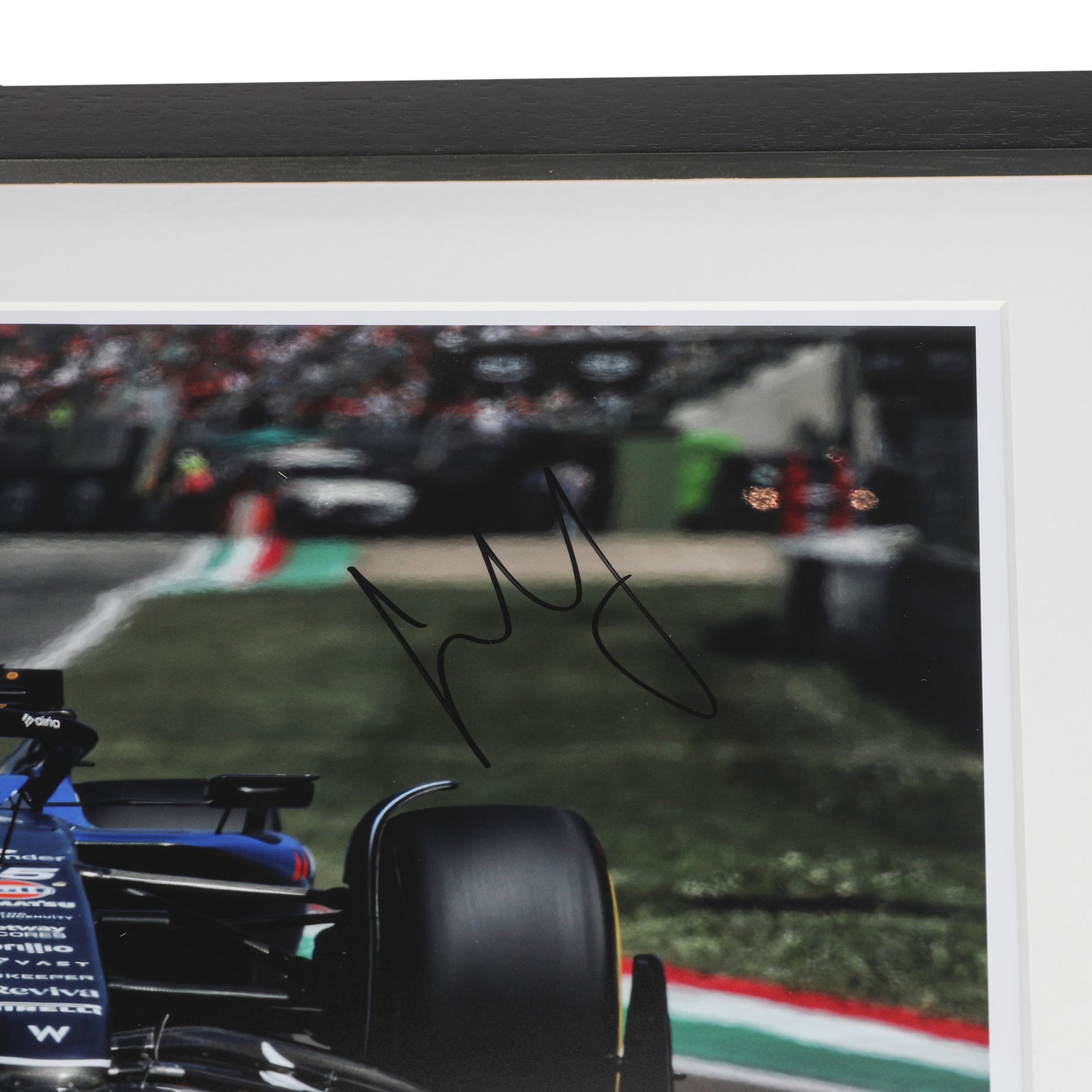 Carlos Sainz 2025 Atlassian Williams Racing Signed Photo - Emilia-Romagna GP
