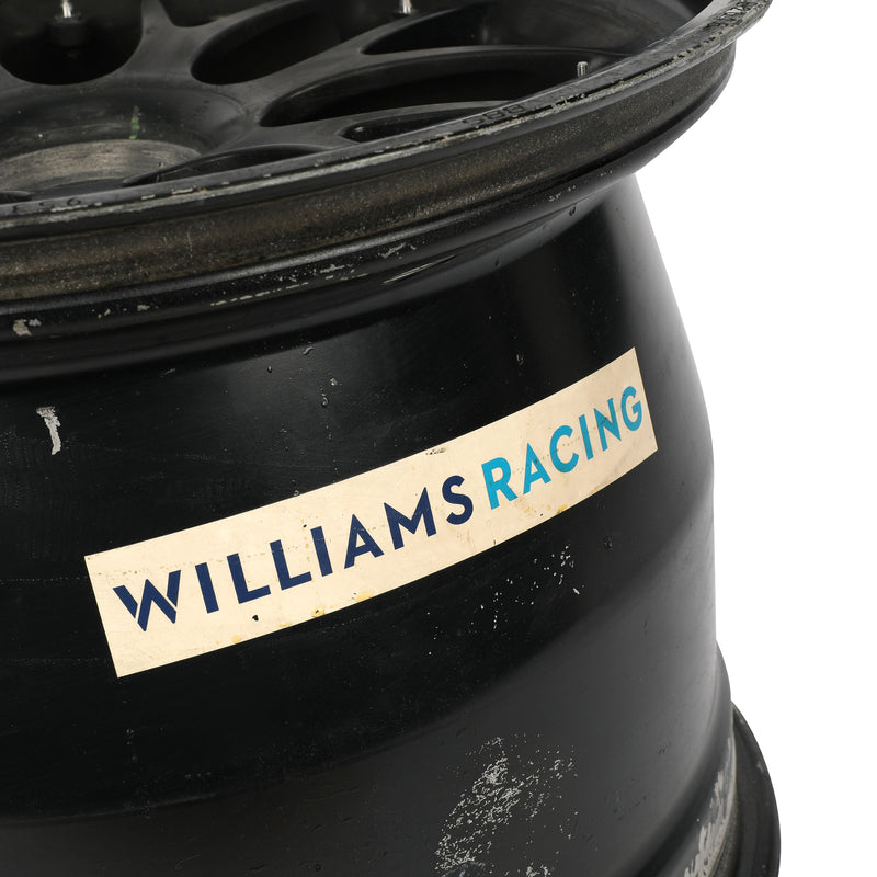 Williams Racing Formula 1 front wheel rim table Carlos Sainz Miami Grand Prix memorabilia