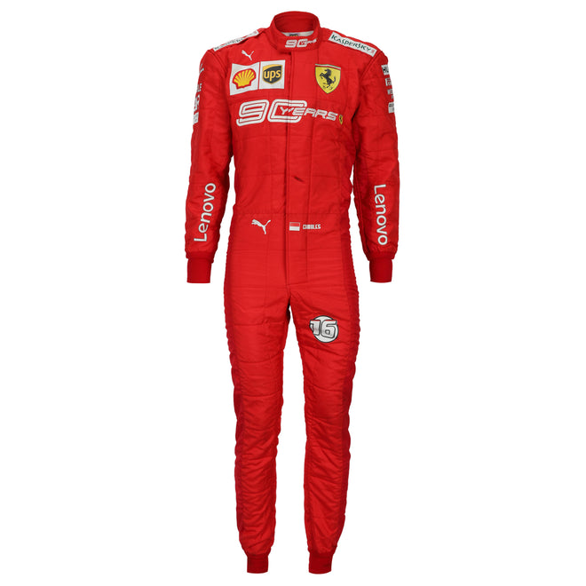 Charles Leclerc 2019 Scuderia Ferrari Grand Prix Used Race Suit