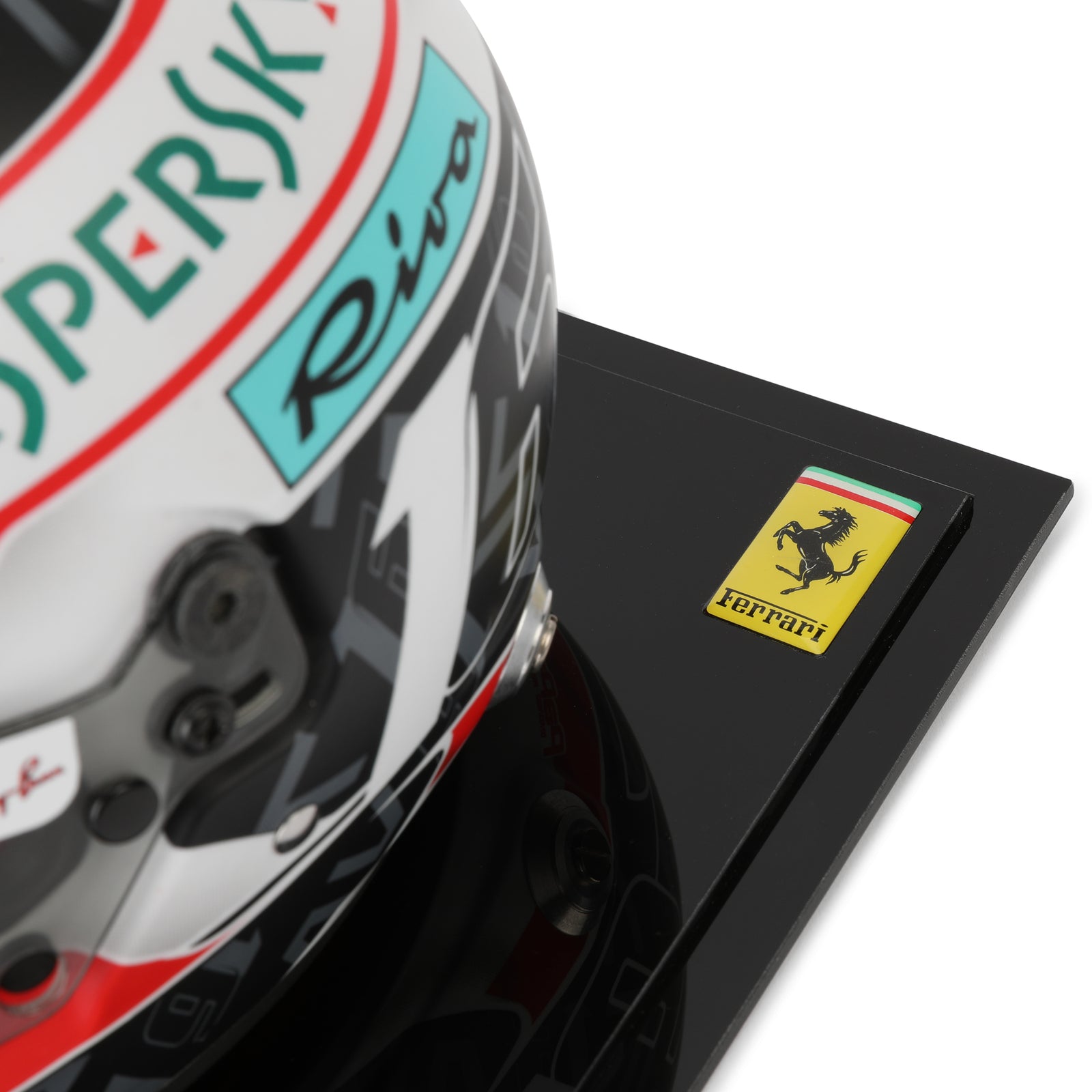 Season Launch LOT 058 - Charles Leclerc 2019 1:2 Signed Mini Helmet