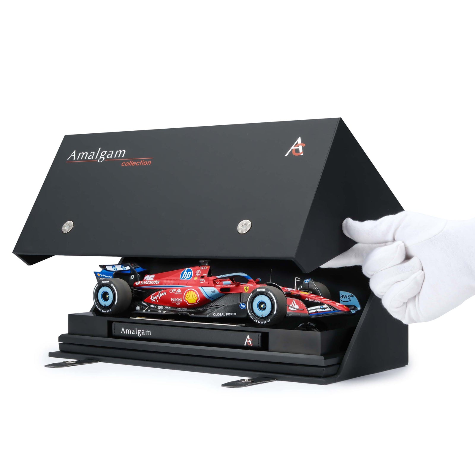 Charles Leclerc 2024 Ferrari SF-24 1:18 Scale Model Miami GP Edition