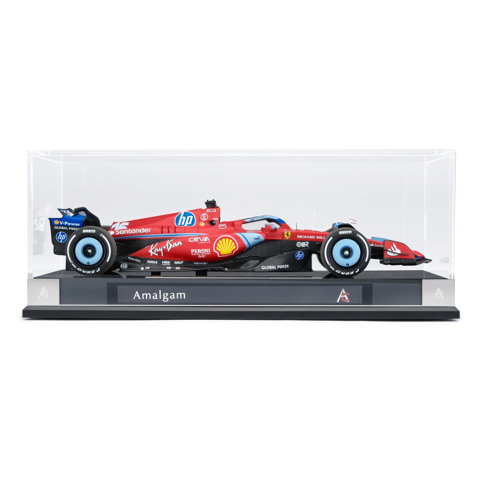 Charles Leclerc 2024 Ferrari SF-24 1:18 Scale Model Miami GP Edition