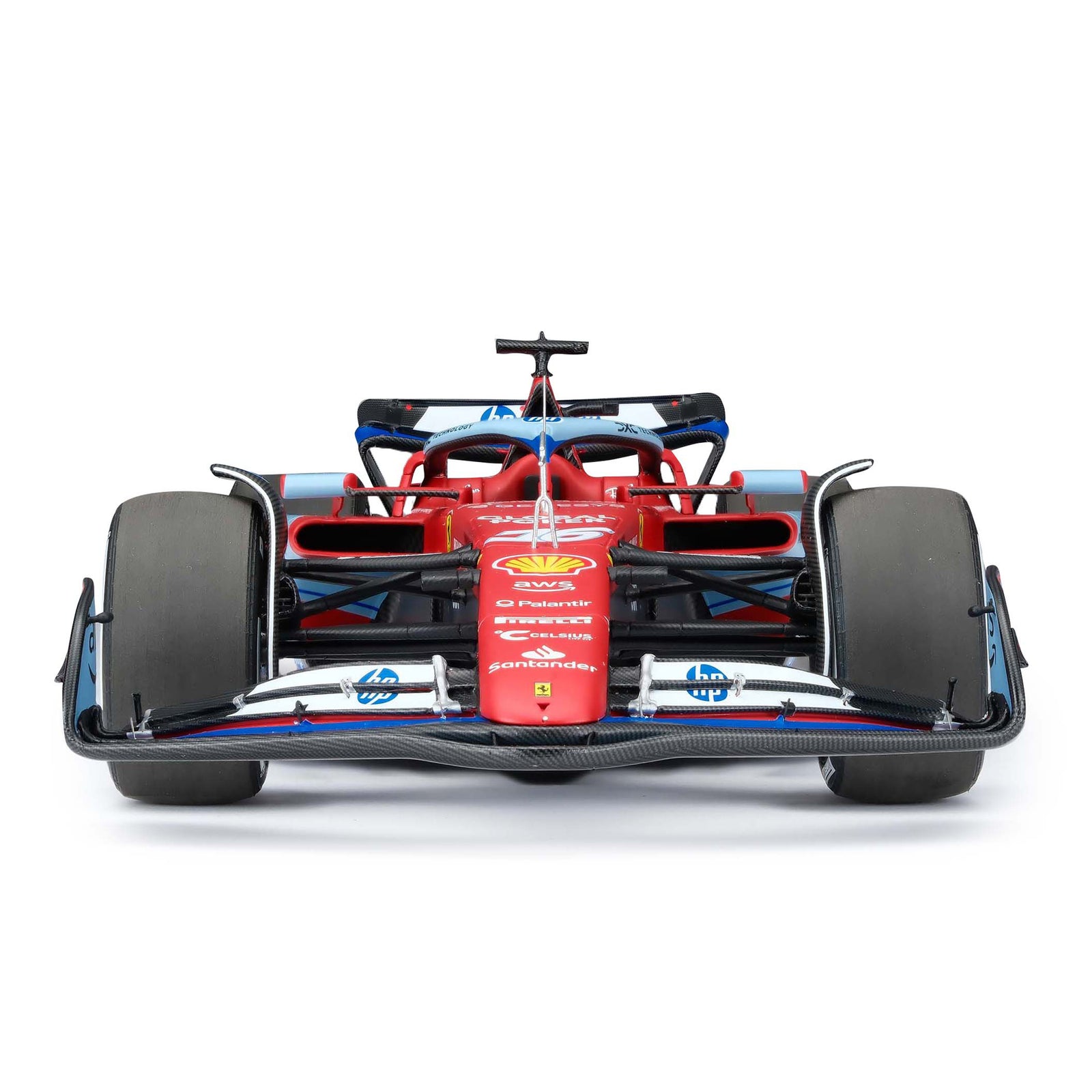 Charles Leclerc 2024 Ferrari SF-24 1:18 Scale Model Miami GP Edition