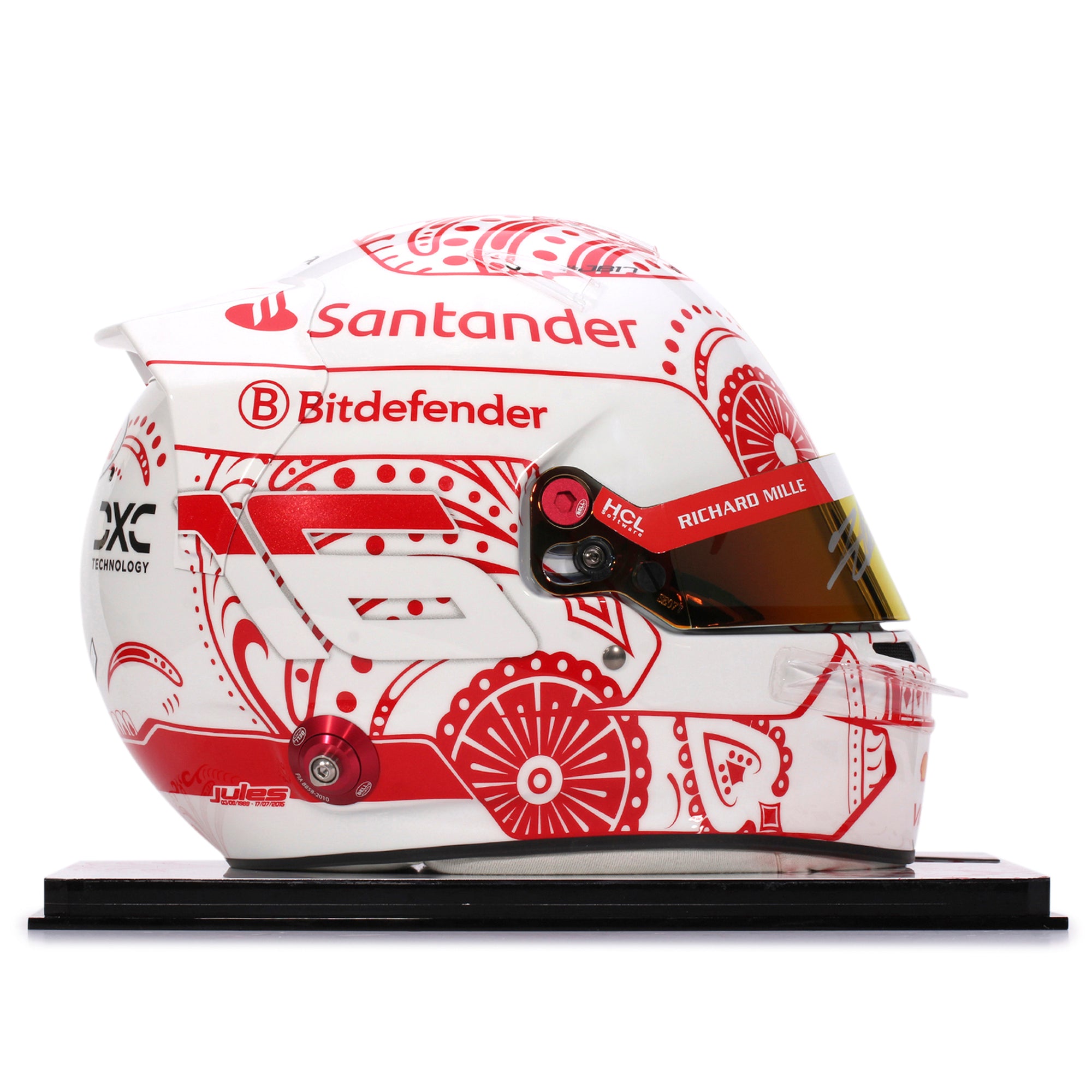 Charles Leclerc 2024 Mexican GP 1:1 Signed Helmet