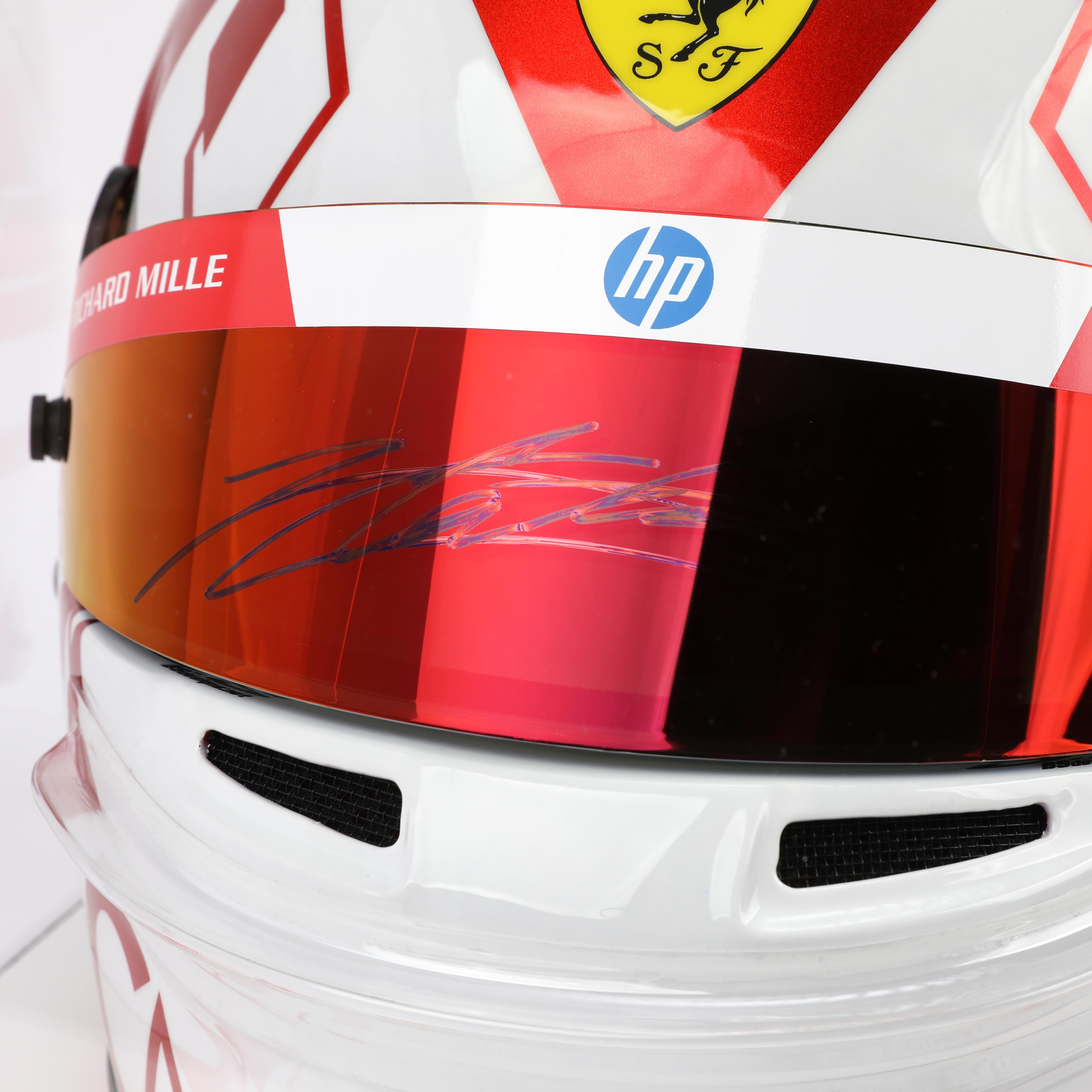 Charles Leclerc 2024 Monaco Grand Prix Signed Official Replica Helmet