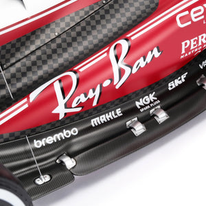 Amalgam Collection Ferrari SF-25 1:8 scale model inspired by Charles Leclerc's 2025 Italian Grand Prix car