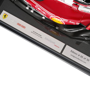 Charles Leclerc 2025 Ferrari SF-25 1:8 scale collector model from the Italian Grand Prix by Amalgam Collection