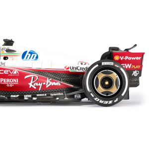 Premium Amalgam Collection Ferrari SF-25 1:8 scale model celebrating Charles Leclerc at the 2025 Italian Grand Prix