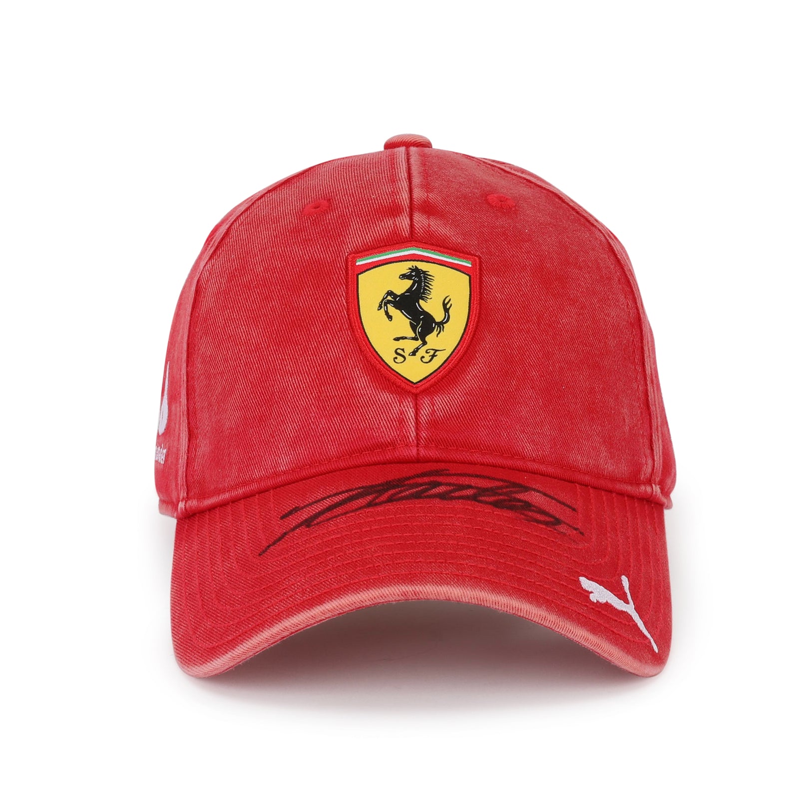 LOT 101 - Charles Leclerc Signed Ferrari Cap Desert Sun