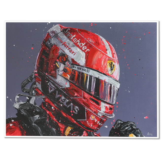 LOT 087 - Charles Leclerc 2022 Giclee Print - Paul Oz