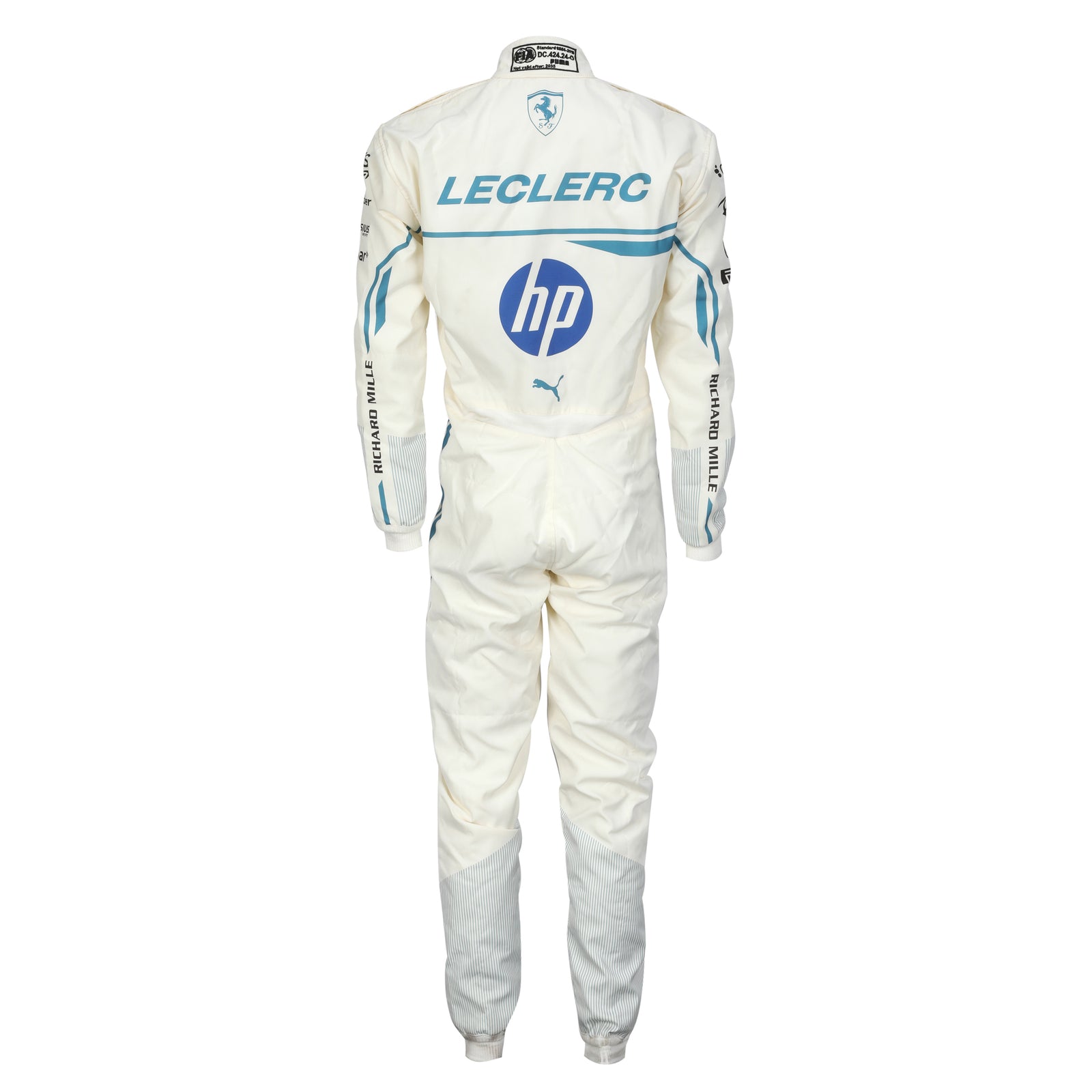 LOT 043 - Charles Leclerc Race-Used 2025 Suit - Monaco GP