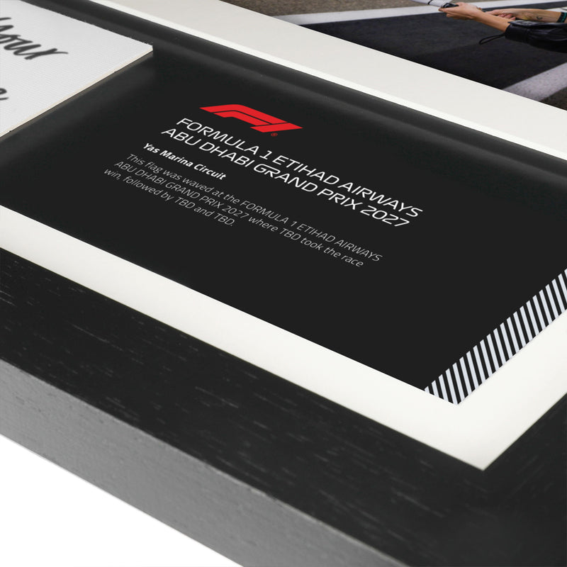 Abu Dhabi GP 2027 - Personalised F1® Flag