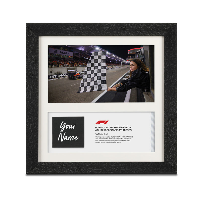 Own the Chequered Flag -  2025 Abu Dhabi Grand Prix