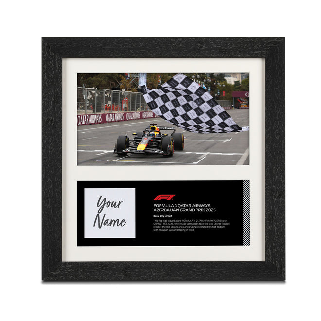 Own the Chequered Flag -  2025 Azerbaijan Grand Prix