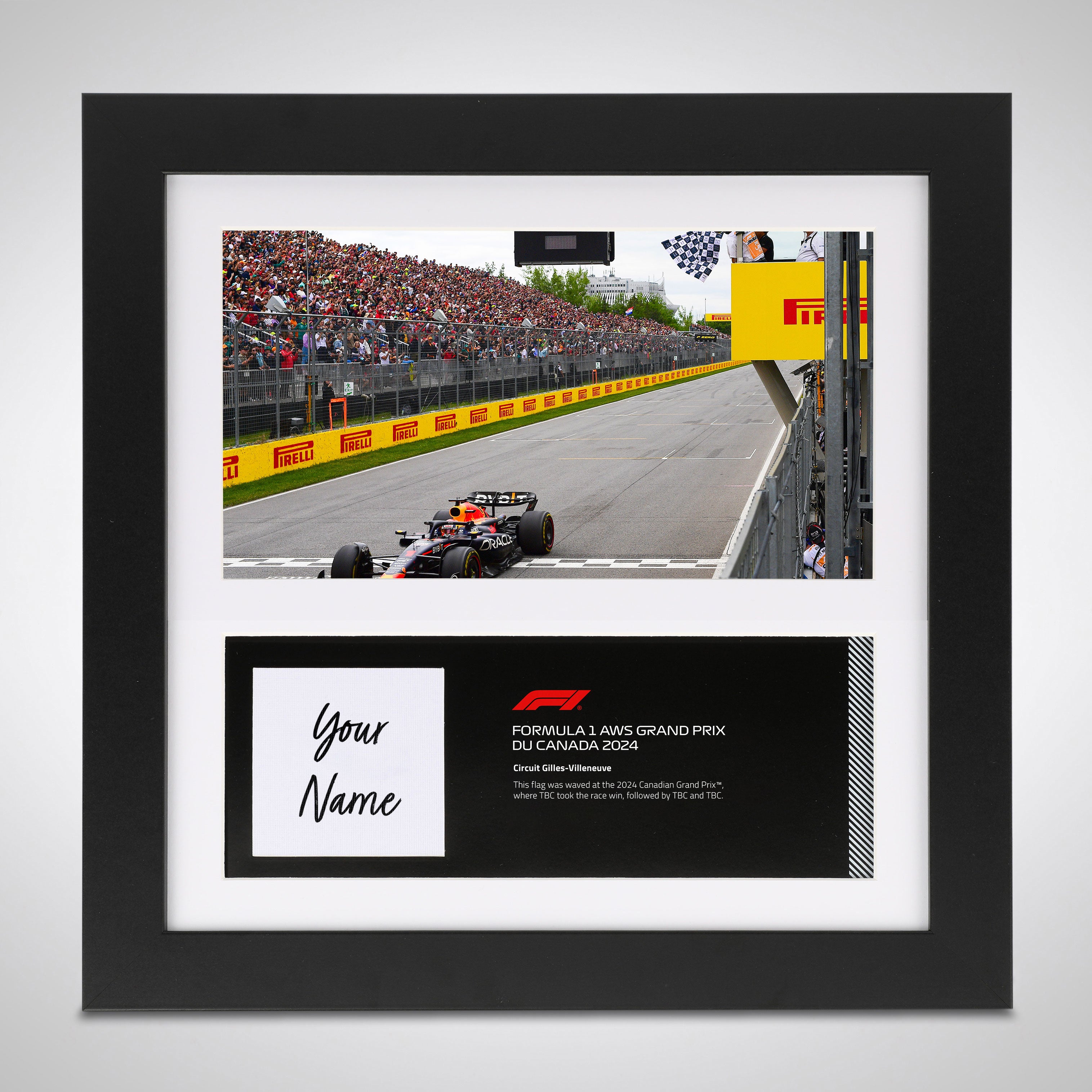 Own The F1® Chequered Flag | Formula 1 Chequered Flag | F1 Authentics