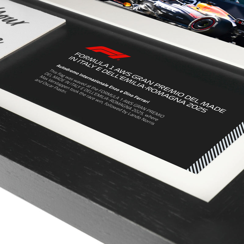 Own the Chequered Flag -  2025 Emilia Romagna Grand Prix