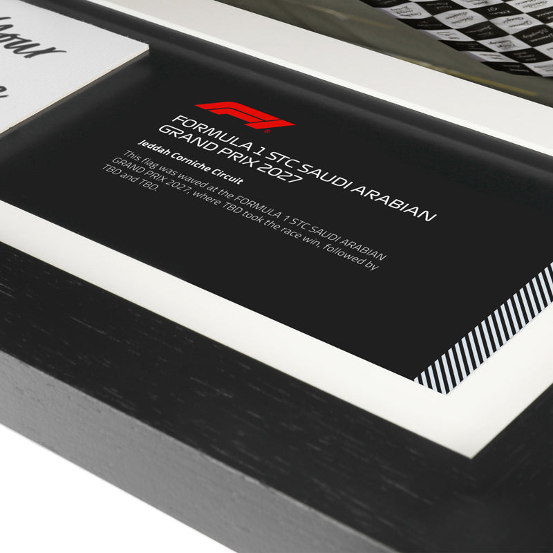 Saudi Arabian GP 2027 - Personalised F1® Flag