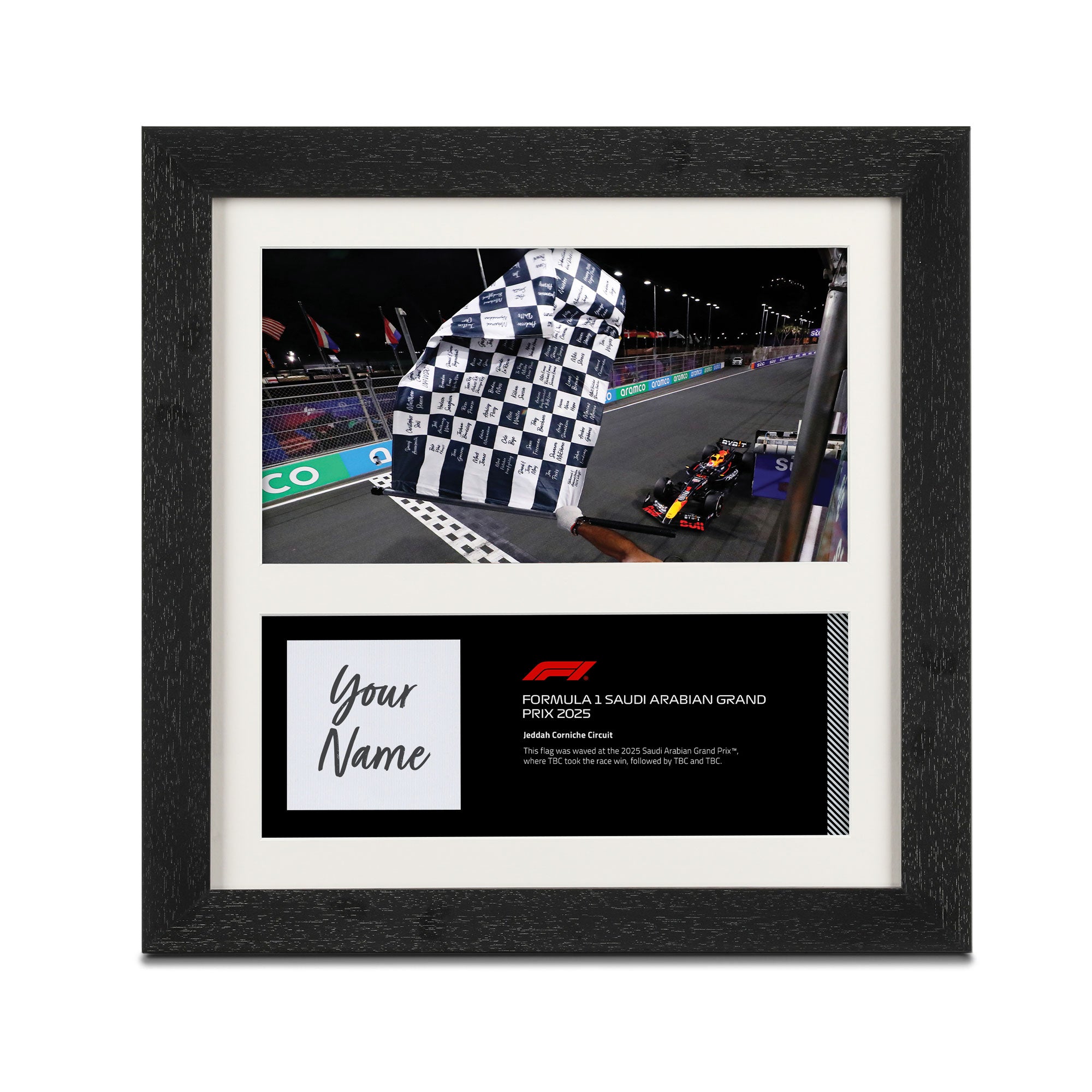 Own the Chequered Flag -  2025 Saudi Arabian Grand Prix