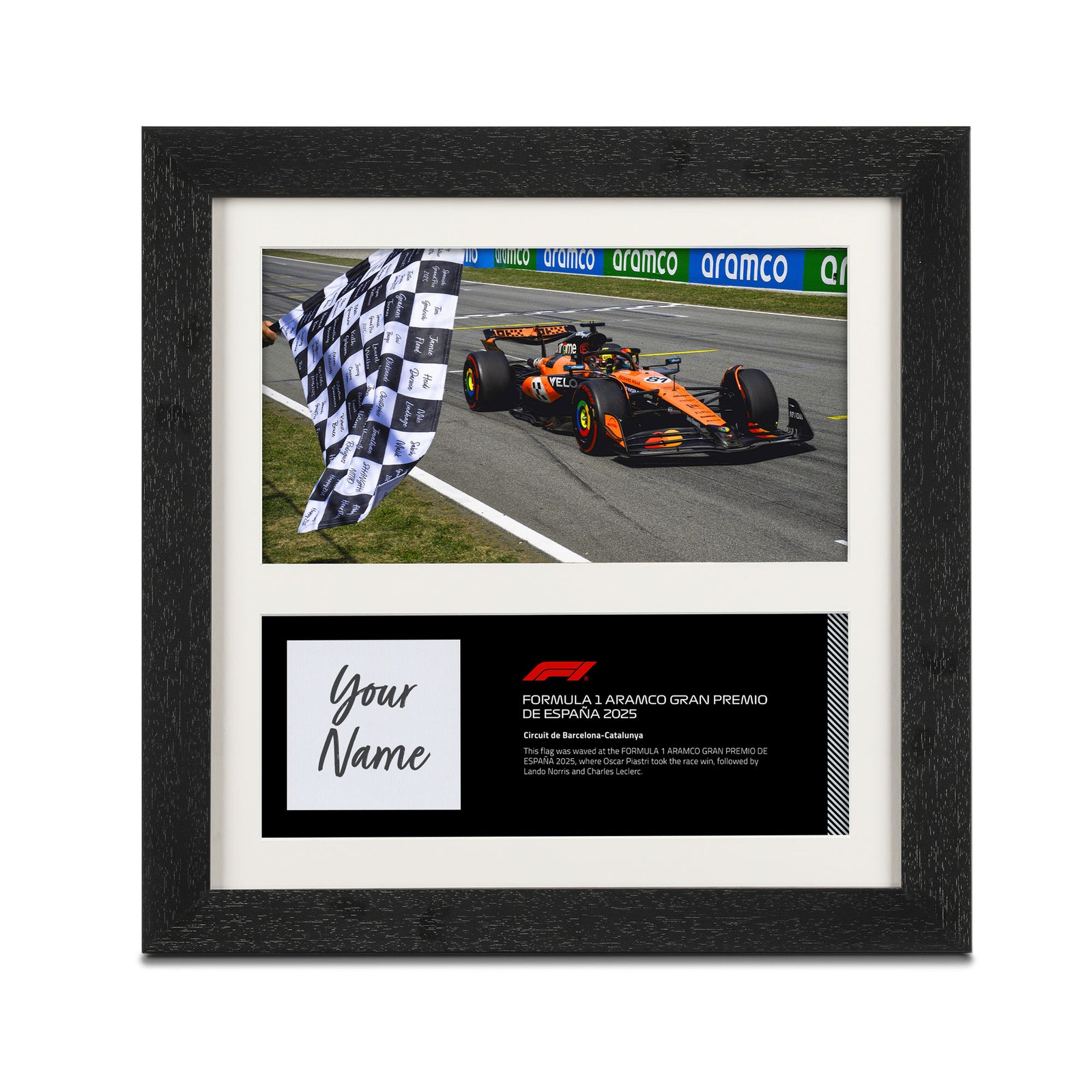 Own the Chequered Flag -  2025 Spanish Grand Prix