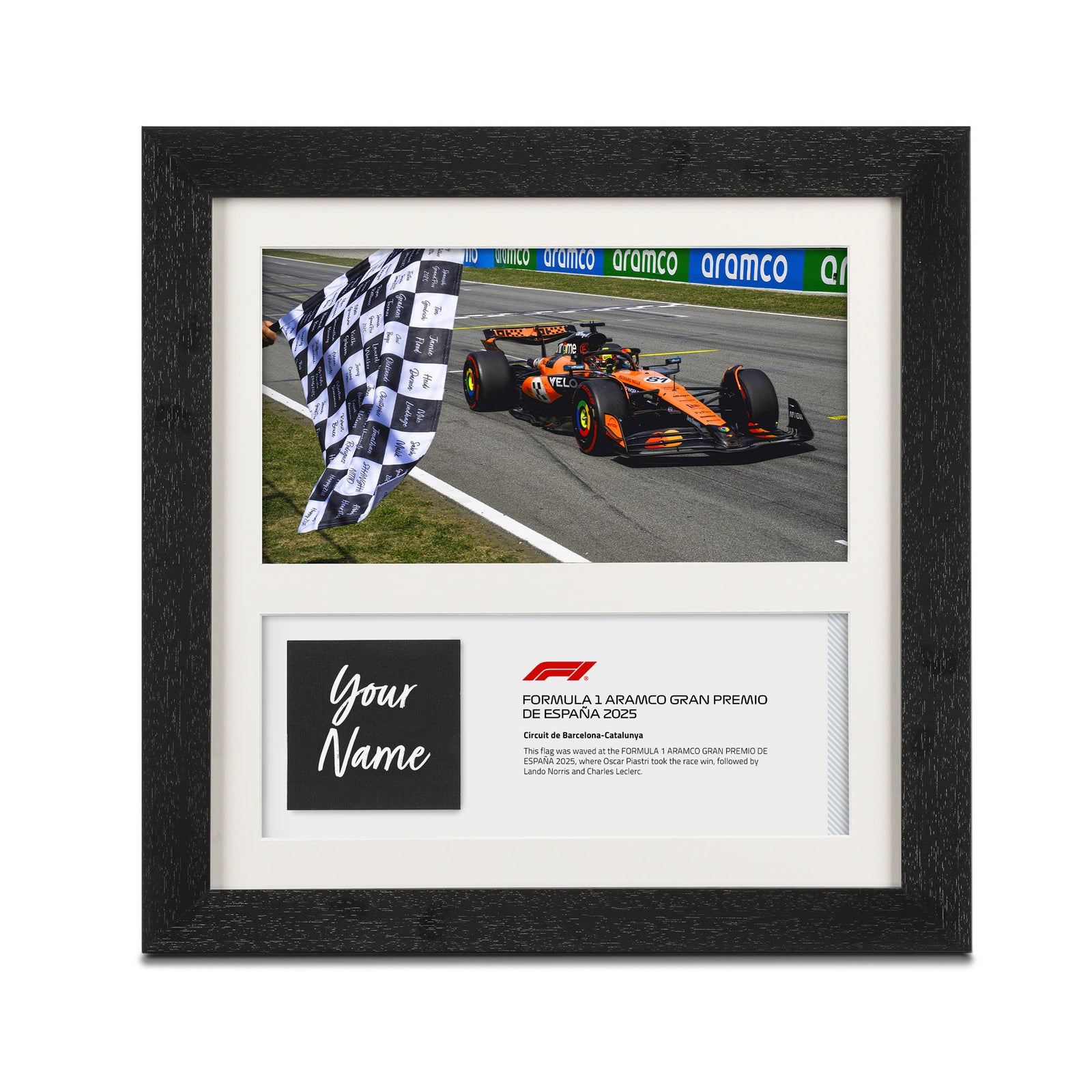 Own the Chequered Flag -  2025 Spanish Grand Prix
