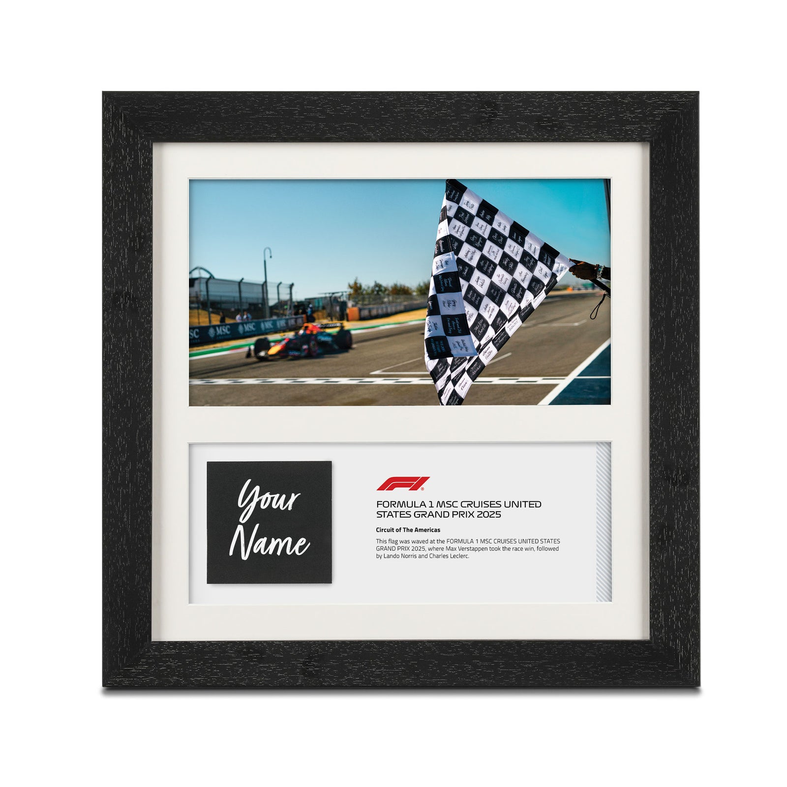 Own the Chequered Flag -  2025 United States Grand Prix