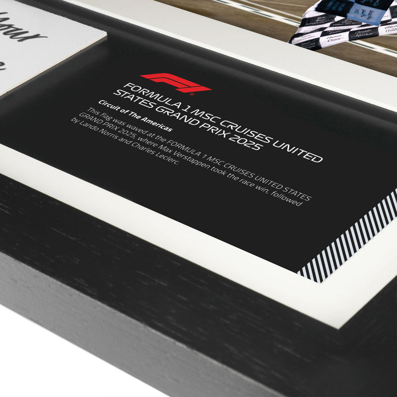 Own the Chequered Flag -  2025 United States Grand Prix