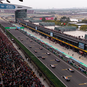 Chinese Grand Prix 2027 personalised F1® chequered flag with your name official Formula 1 memorabilia