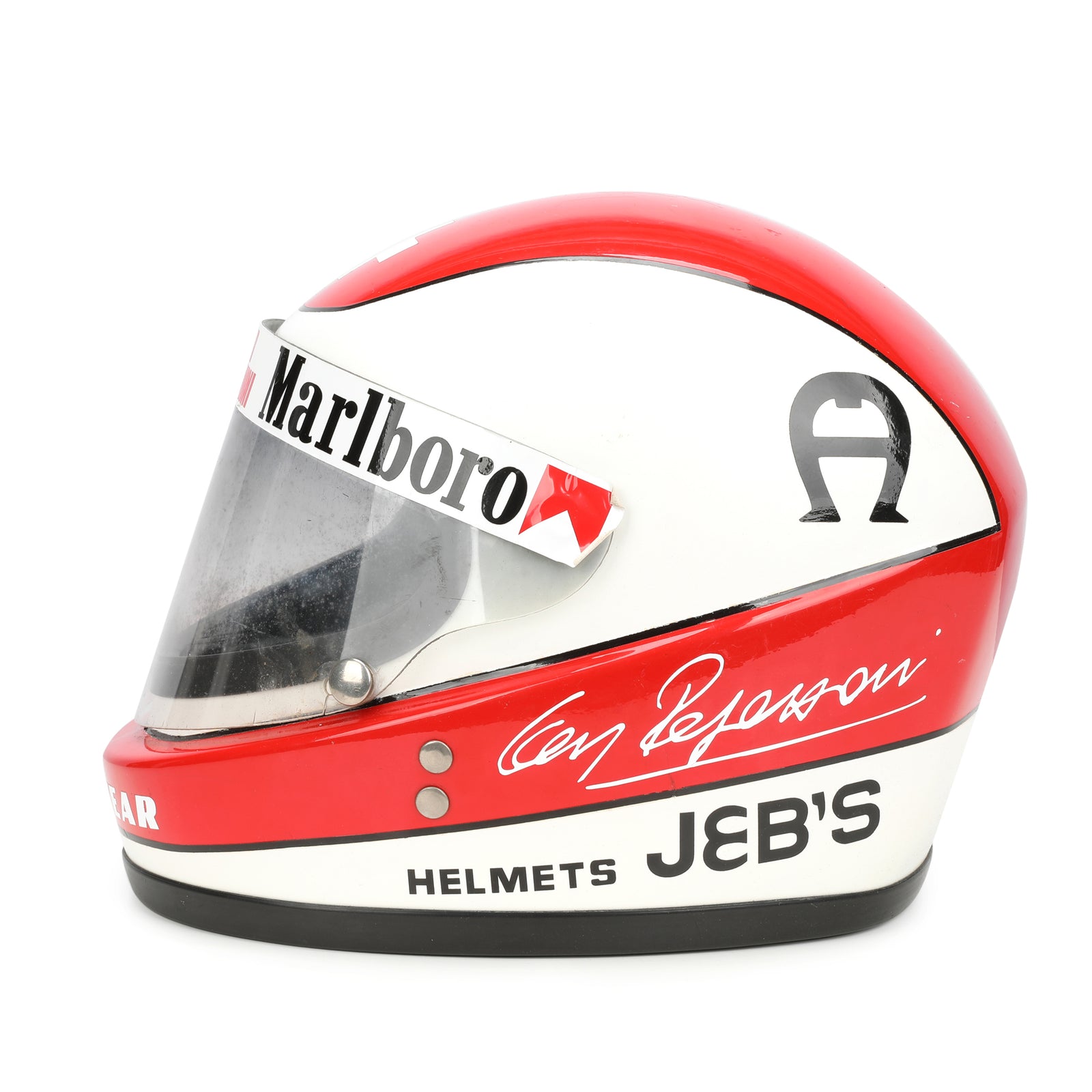 LOT 757 - Clay Regazzoni 1978 Shadow Replica Helmet
