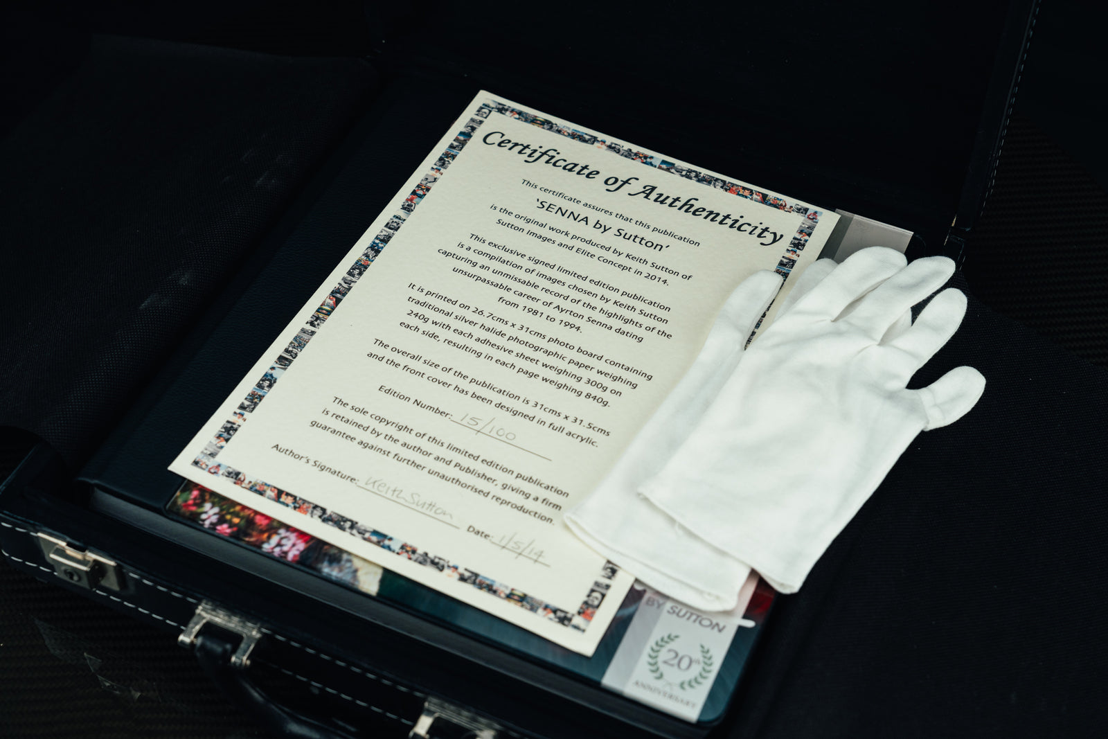 Miami Auction LOT 041 - Senna By Sutton Book